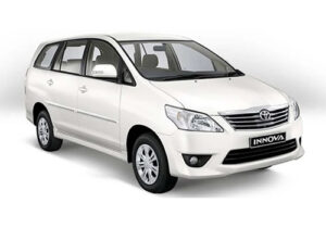 white colour innova car rent bangalore
