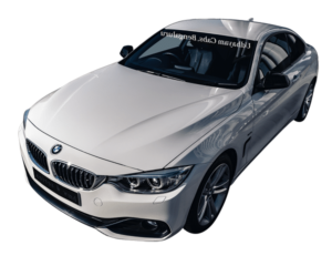 white bmw car for rent in bangalore